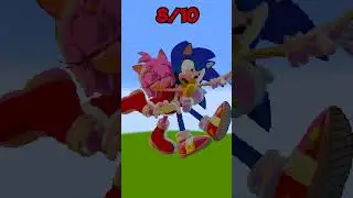 Wait for the end… 🙏🙏 / AMY ROSE LOVE SONIC! #shorts