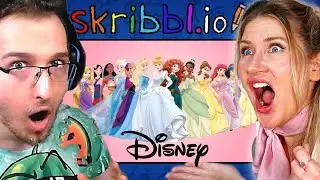 Skribbl.io mit DISNEY Prinzessinnen!