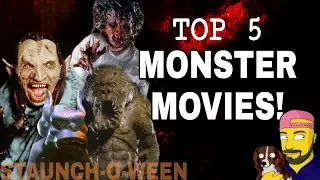 TOP 5 MONSTER MOVIES!