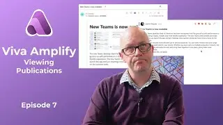 Viva Amplify - Viewing publications