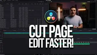 Edit FASTER with the NEW CUT PAGE | Davinci Resolve 16.2