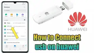 How to Connect USB on Huawei|USB connect in huawei devices| Huawei phone main USB connect Kaise kare