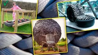 30+ Creative Ideas To Reuse Old Tires