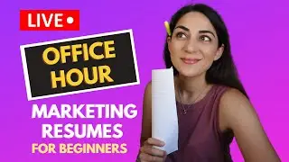 How To Create A Marketing Resume For Beginners - Live AMA Session