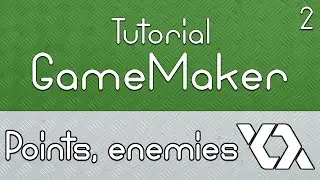 Make Games - GameMaker:Studio Tutorial - #2 Points and Enemies