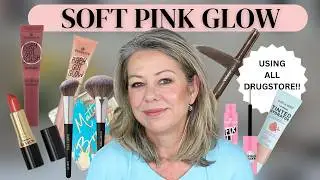 Nudey Pink Glow Using All Drugstore | Fifty Sense