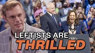 CNN THRILLED with Kamala Harris picking Tim Walz