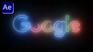 Animação EFEITO NEON com Plugin Saber no After Effects (PNG ou Texto)