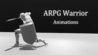 ARPG Warrior Animations | UE