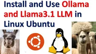 Install and Use Ollama and Llama 3.1 LLM in Linux Ubuntu from Command Line/Terminal