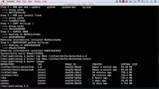 Docker Images -  Publishing in Docker - Lesson 08