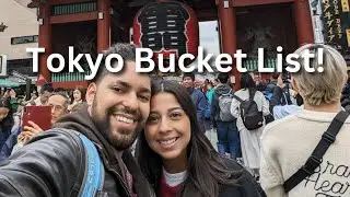 Top Things to do in the World's Largest City! Tokyo Bucket List Tour Pt.1