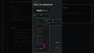 Cool CSS Text Animation using #html #css codicgyan #shorts