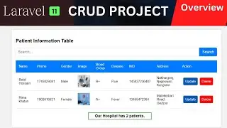 🛠️ Build a Complete Laravel CRUD Project | Step-by-Step Tutorial