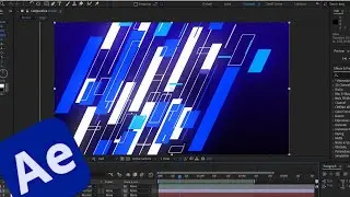 Create a Modern logo and text animation in after Effect।। After Effect tutorial।।No plug-in....