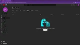 How To Create a Playlist For Your YouTube Channel's Content (YouTube Studio)