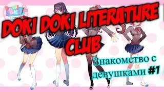 Doki Doki literature club / Литературный клуб Тук-Тук #1 Встреча с 4 красотками