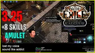 ⚡ POE 3.25 ⚡spicysushi_poe - +8 Skills Amulet