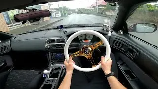 1998 Nissan Silvia Autech Version Ks POV Drive in Japan