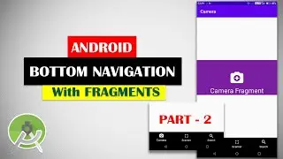 Android Bottom Navigation With Fragments for Beginners |Part 2/2 | Android Studio Tutorials