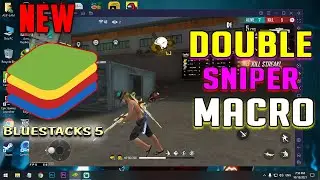 New Free Fire Double Sniper Macro For Bluestacks 5