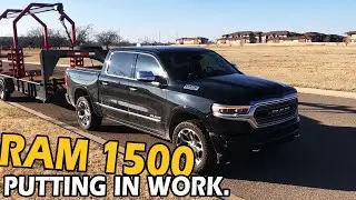 2019 Ram 1500 Towing Test (Limited, 5.7 HEMI V8, Air Suspension) | Truck Central