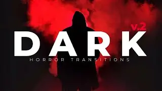 Dark Horror Transitions V2 Premiere Pro Presets