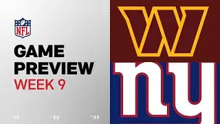 Washington Commanders vs. New York Giants | 2024 Week 9 Game Preview