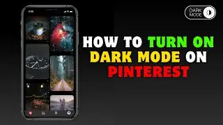 how to turn on dark mode on Pinterest PC || turn on dark mode on Pinterest web || Enable Dark Mode