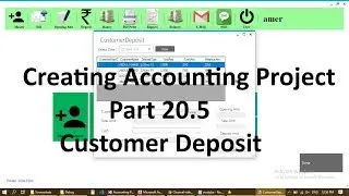 Creating Accounting Project : Part 20.5 | Customer Deposit