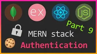 MERN stack secure authentication Part 9 | Registerform and CORS | JWT, Cookies, Bcrypt, React Hooks.