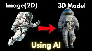 Turn Any 2D Image into a 3D Model with AI