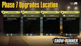 Snowrunner | Phase 7 All  Upgrades Locations | Tennessee USA