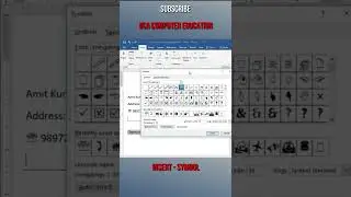 How to use symbol in Microsoft Word | Symbol in Ms Word 