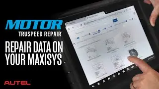 MOTOR TruSpeed Repair Data On Your MaxiSYS | Autel