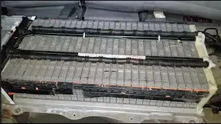 Fix Prius P0A80 P3015 P3016 Check Engine Light Error Code & Red Triangle HV Main Battery Pack Remove