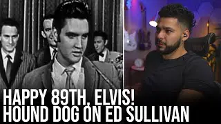 Elvis' 47th Death Anniversary | First time watching his Hound Dog performance (Reaction!)