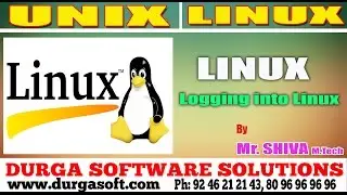 Unix/Linux  tutorial || Logging into Linux by Shiva