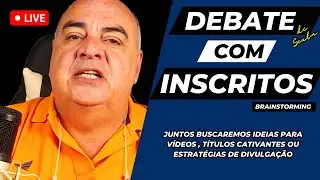 Debate  com  Inscritos Live 57/2024 -  #057        #mariomassini