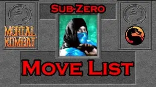 Mortal Kombat 1 (1992) - Sub-Zero Move List