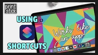 iPad Hack: Shortcuts Tutorial - Website works like an app!