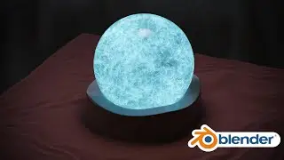 How To Make A Crystal / Glass Ball In Blender Blender Tutorial