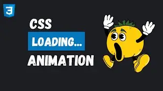 How To Create Three Dots Loading Animation Using CSS | CSS Loading Animation