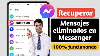 Cómo recuperar mensajes eliminados en Messenger (2024) | Recuperar mensajes eliminados de Facebook