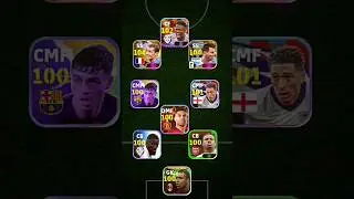 Best squad | formation | eFootball 24 mobile | #pes #pes2021 #efootball #shorts