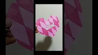 DIY heart 💗 gift 💗 #Gift#Drawing#Art#Craft#