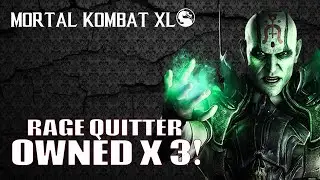 "Spammer Gets Owned By Zoner!" Quan Chi MKXL Ranked Matches!