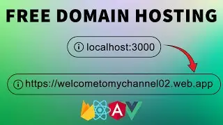 Free Domain and Hosting Google Firebase 2022