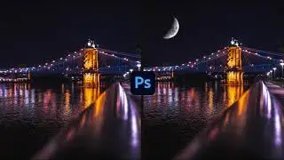 Inserire la Luna con i pennelli - Photoshop Tutorial