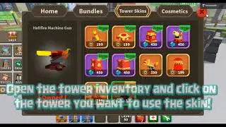 Action Tower Defense - Tower Skin